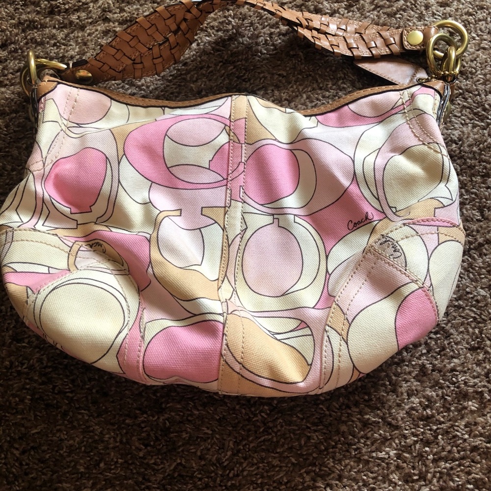 Authentic Coach hobo bag